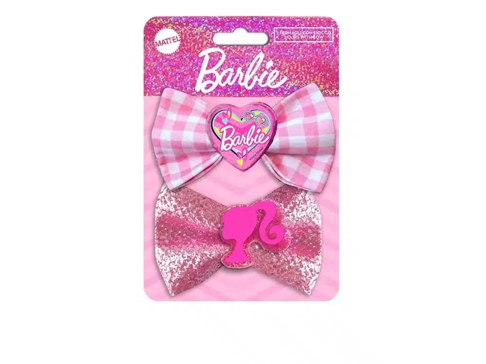 BARBIE FERMAGLI CON FIOCCO CLIPS WITH BOW